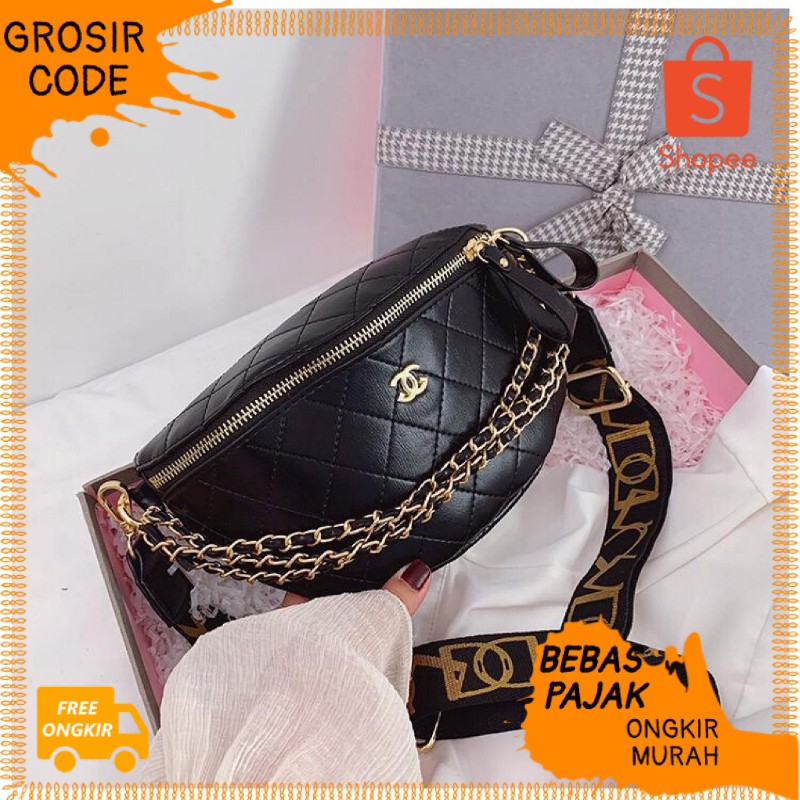 WAISTBAG WANITA E5414/L1307 TAS IMPORT TAS FASHION TAS JAKARTA TERMURAH TAS GROSIRCODE