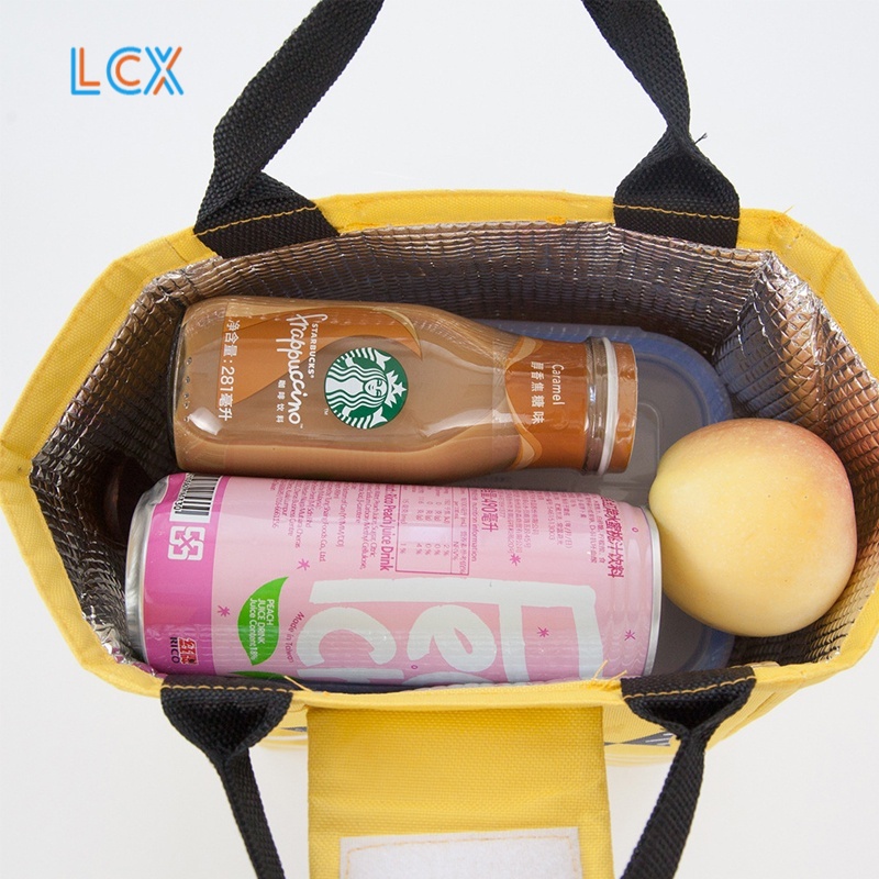 LCX Lunch bag Cooler Bag Tas Bekal Makan Siang Makanan Bento Lunch bag Anti Basah VS-7