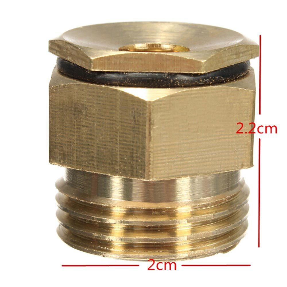 NICKOLAS1 Atomizing Mist Sprinkler1/2&quot; Adjustable Water Sprinkler 360degrss Konektor Sprinkle Ulir