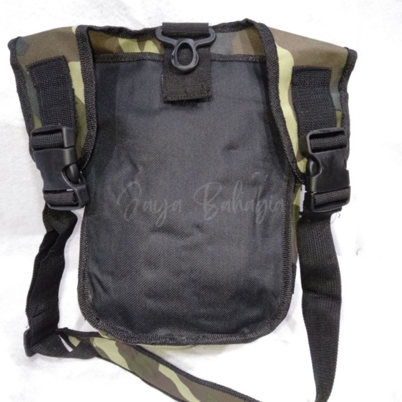 Selempang Tas Kamera Murah Tactical Army Doreng Pria Ukuran Besar Kecil