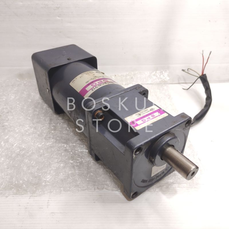 DINAMO AC MOTOR RATIO 1:50 30RPM 180W DINAMO MOTOR GEARBOX 220V AC