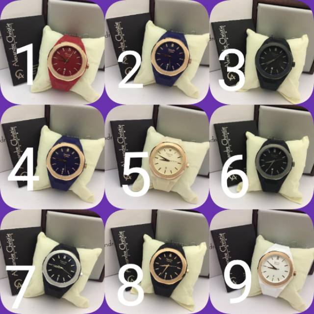 ALEXANDRE CHRISTIE AC 8613 TALI RUBBER MAN