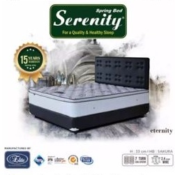 1set springbed elite serenity eternity +divan oscar 180x200x30 untuk wilayah kota cirebon