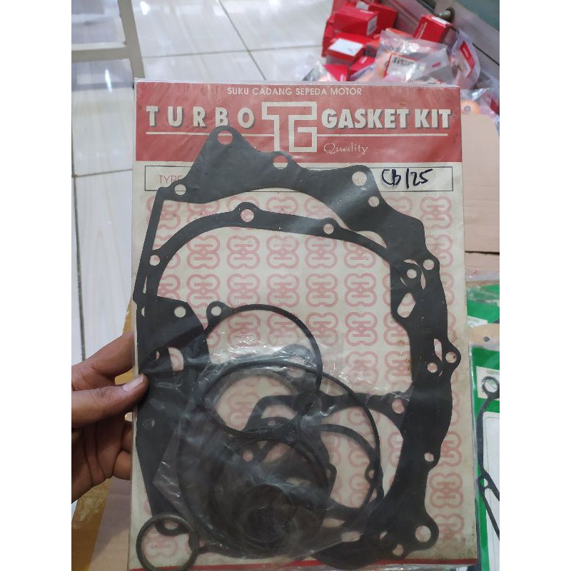 Paking mesin full set paking full set ori Honda Cb100 Cb125 tahun tua 1970 1975 original