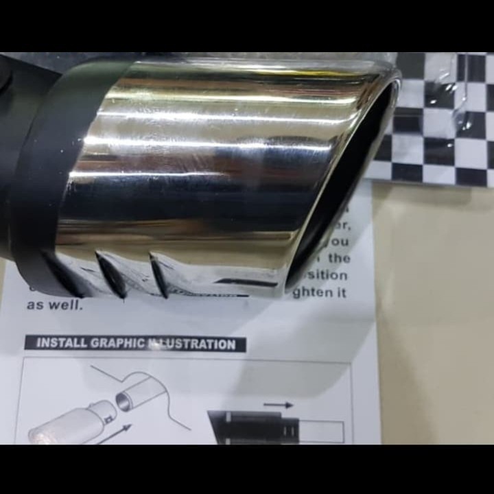 Muffler Racing / Buntut Knalpot Mobil Suzuki Splash