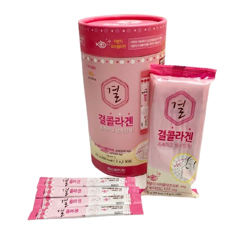 Lemona Gyeol Plus Lemona 2 Nano Collagen Powder + VITAMIN C LEMONA ECER BEAUTY DRINK COLLAGEN