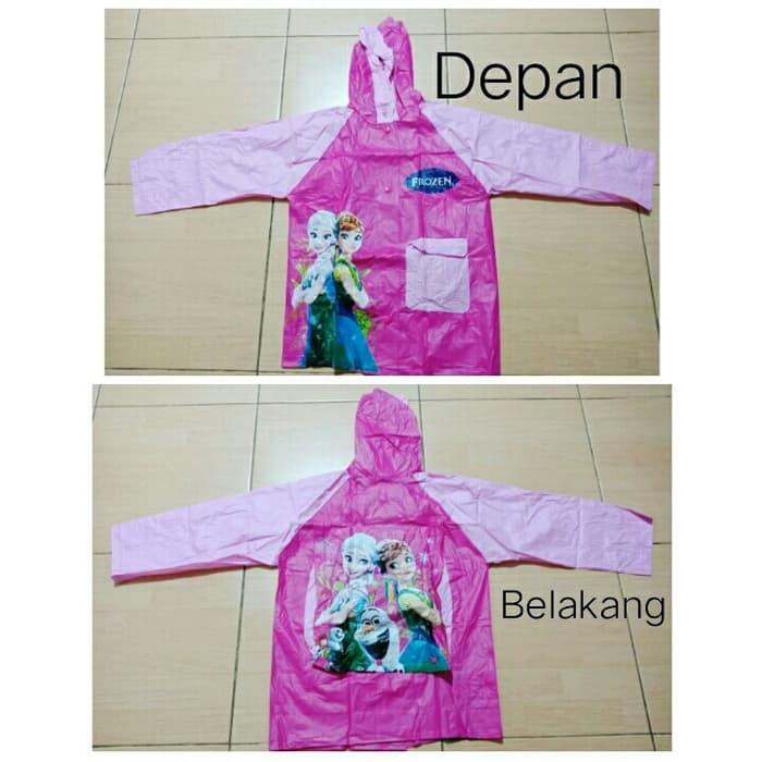 Jas hujan Frozen / Jas Hujan anak-anak/ Jas hujan Baju dan Celana