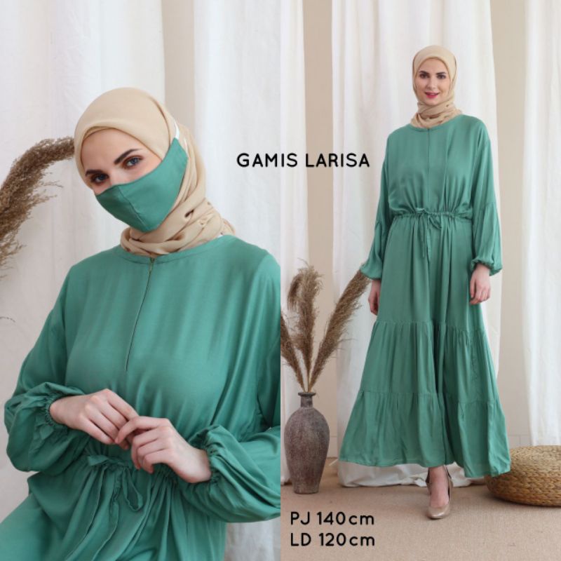 gamis larisa rayon bali