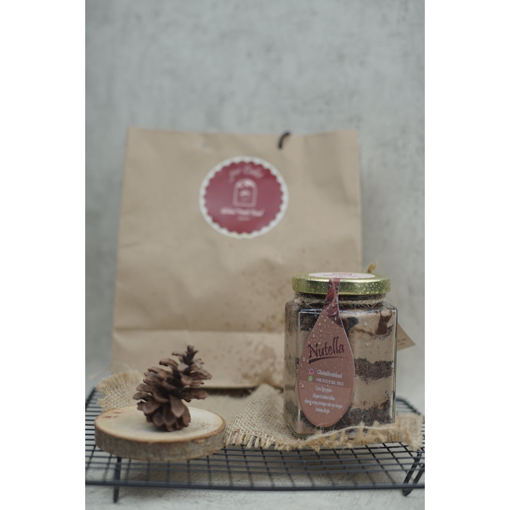 

Cake in Jar Chocolate Nuttela 330ml