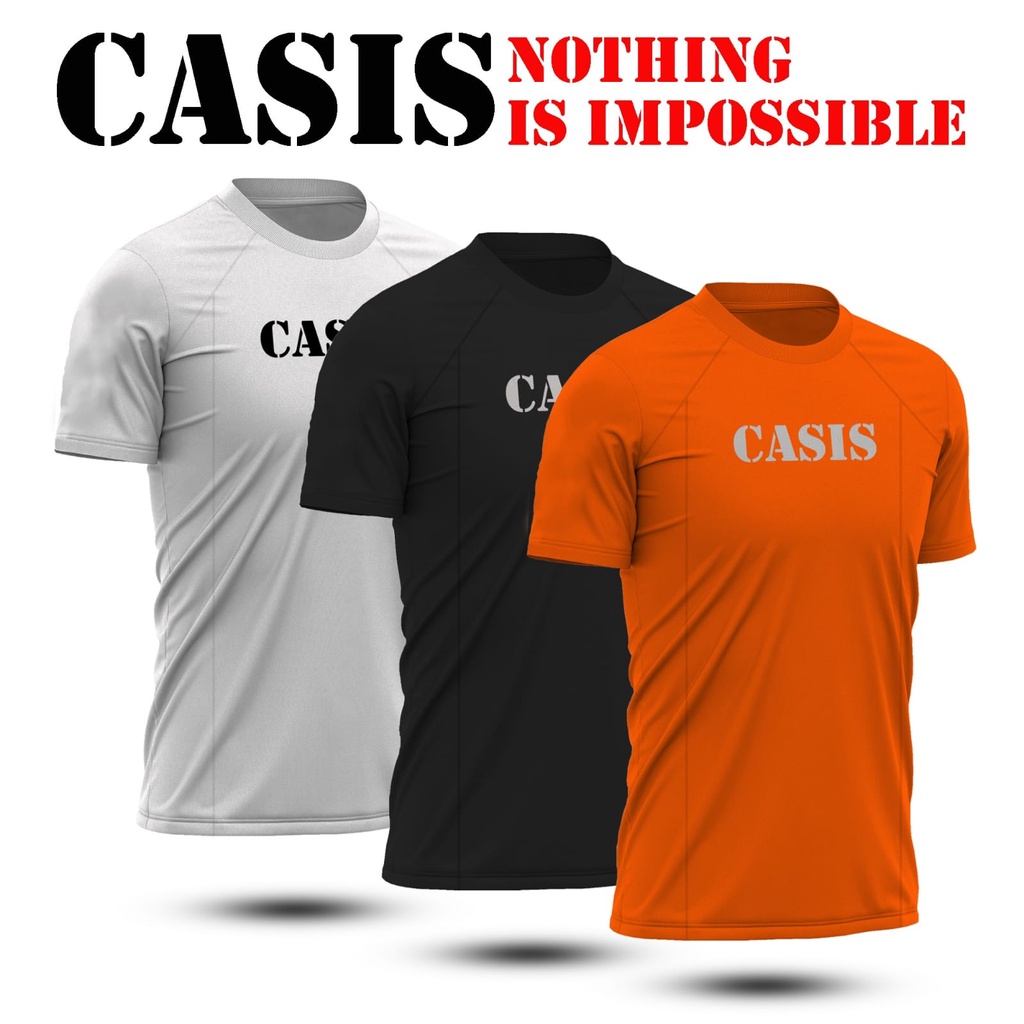 Pakaian Baju Kaos Casis Tni Polri Akpol Akmil AAL AAU IPDN Lengan Pendek Bahan Drifit Premiun