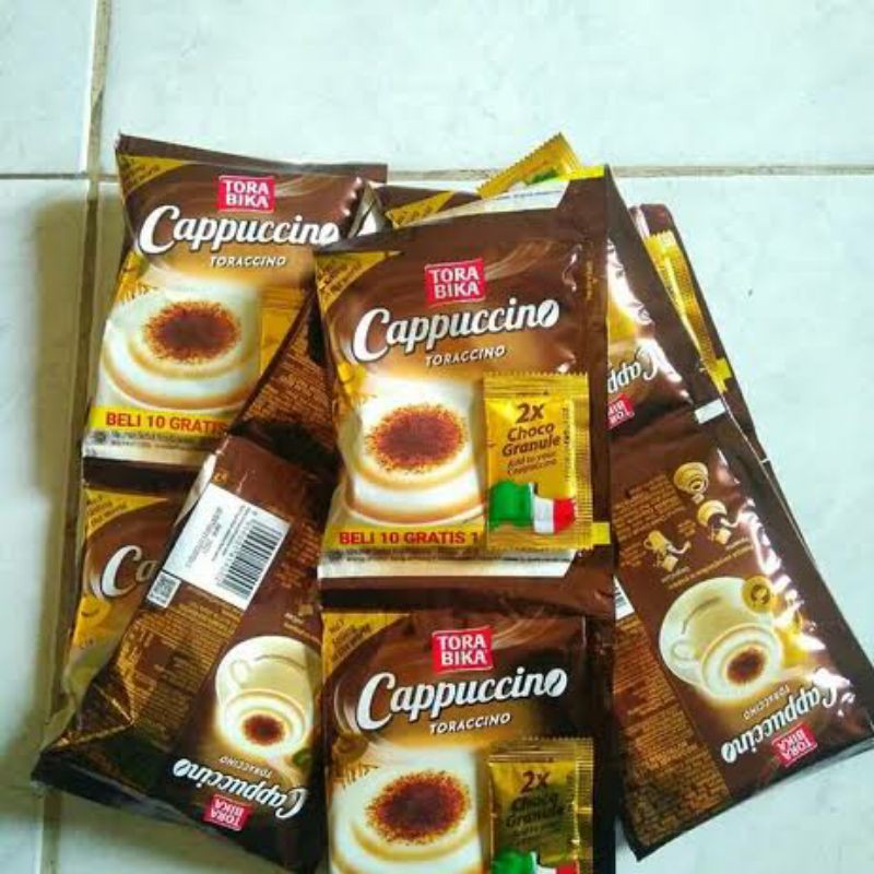 

Torabika Cappuccino Srenceng (10 Pcs + 1 Pcs x 25gr)