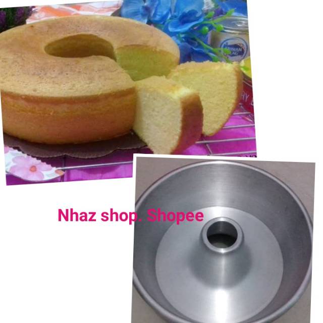 Loyang Bolu Tulban/Cetakan Kue Bolu Tulban Almunium Tebal