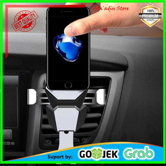 Cuci Gudang Car Holder Smartphone Metal Air Vent - IN03