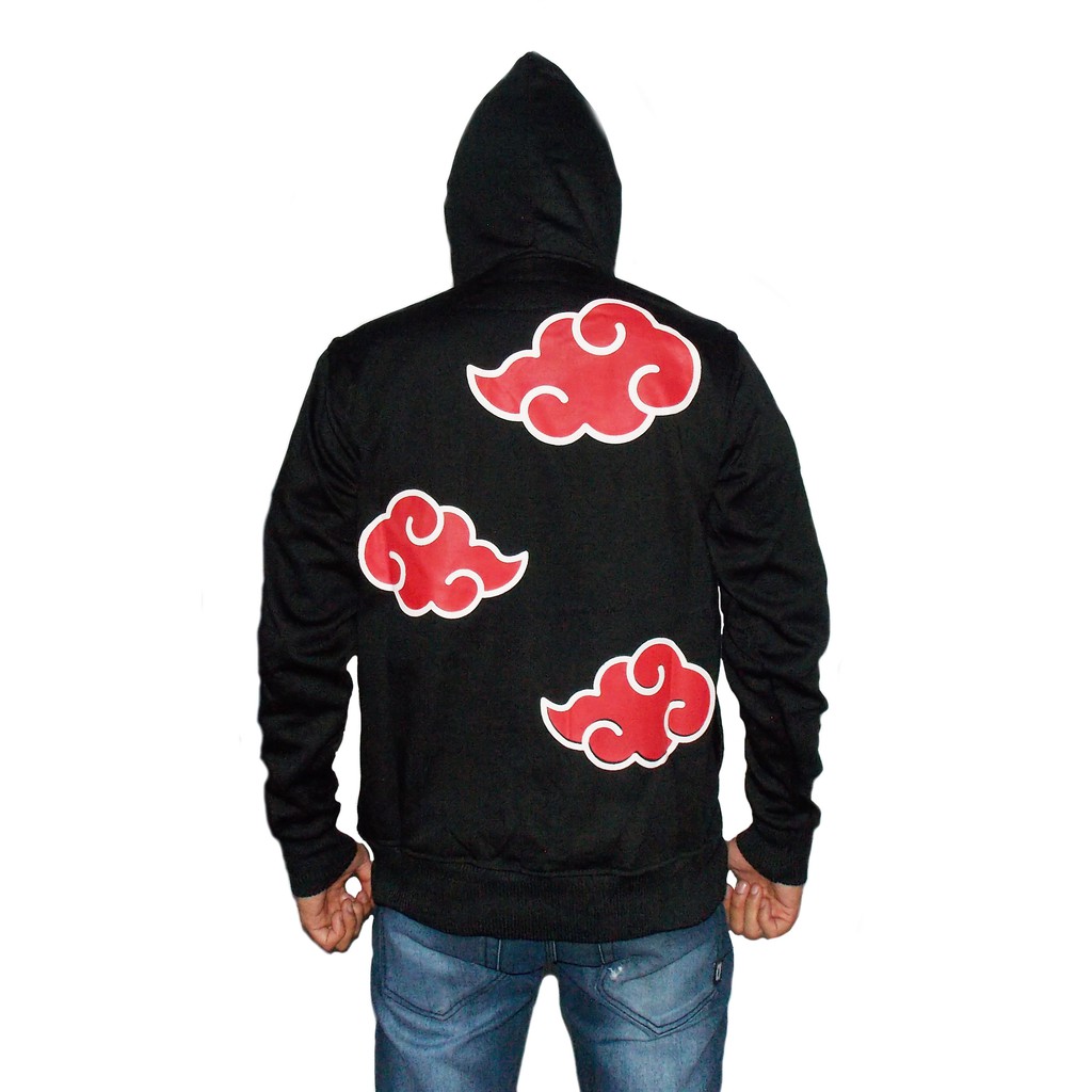 Jaket Harajuku Akatsuki Clan - Jaket Naruto Akatsuki - Jaket anak Naruto Akatsuki - Hoodie Pria