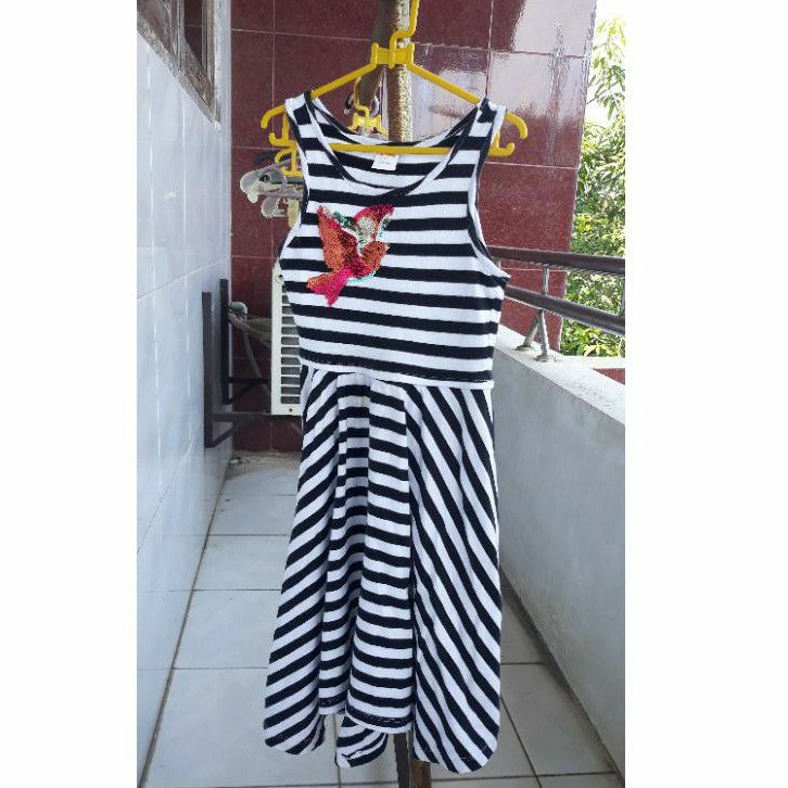 preloved dress anak sequin