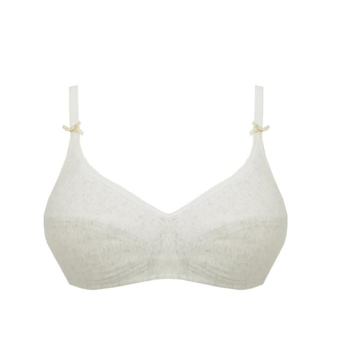 Young Hearts Cotton Basic Junior Bra Y02-19979BGRY - Grey