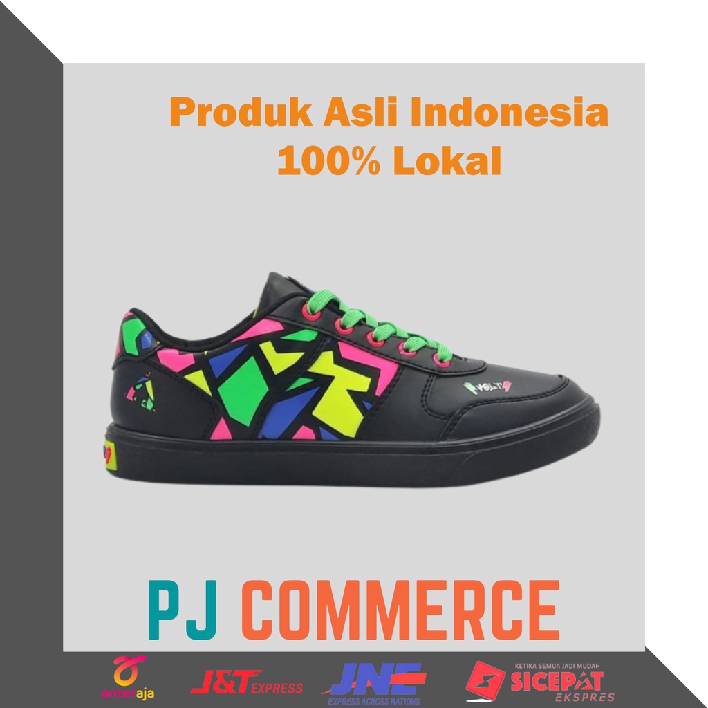 PJ Commerce X Aerostreet Volt Hitam Neon
