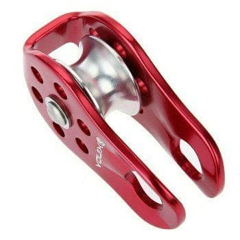 Single Pulley 20KN XD8610 Xinda Safety Climbing Katrol Panjat Tebing - Merah