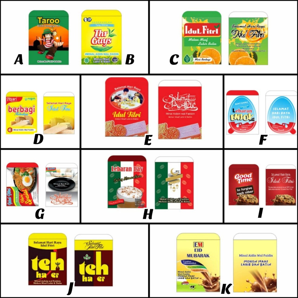 

AMPLOP LEBARAN MURAH MINUMAN SERIES AMLMMS