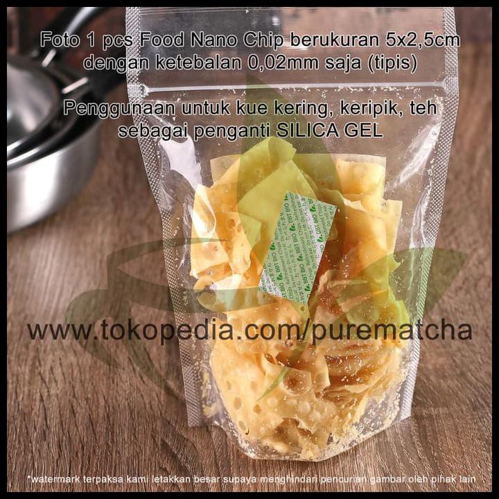 

Food Nano Chip Refreshment Chips Bbt Bio Pengganti Silica Gel 1200Pcs