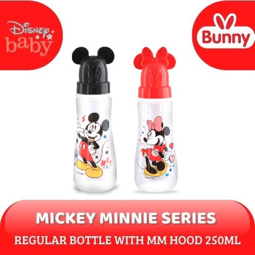Disney Botol Susu Regular Round Bottle Character Minnie Bunny