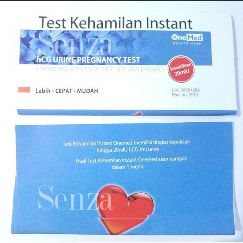 Pregnancy Test Pack Kehamilan Tes Hamil Tester Strip Akurat-Kehamilan Onemed