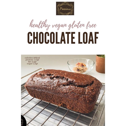 

VEGAN GLUTEN FREE CHOCOLATE LOAF