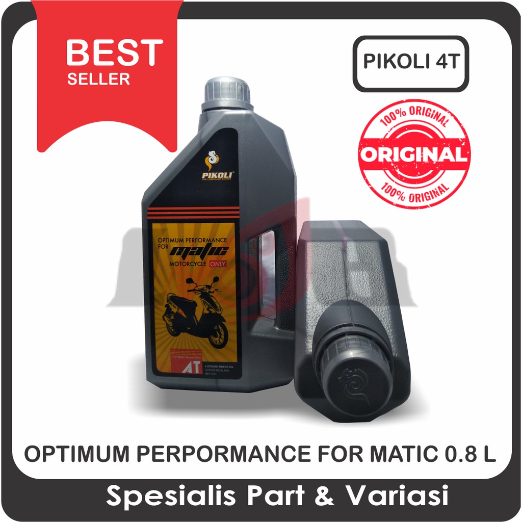 Oli Matik Pikoli Matic Synthetic Blend 800ml atau 1L