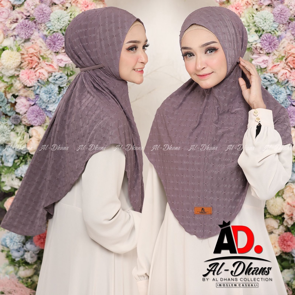 Al-Dhans Bergo Non Pad Ameena Jersey Amanda