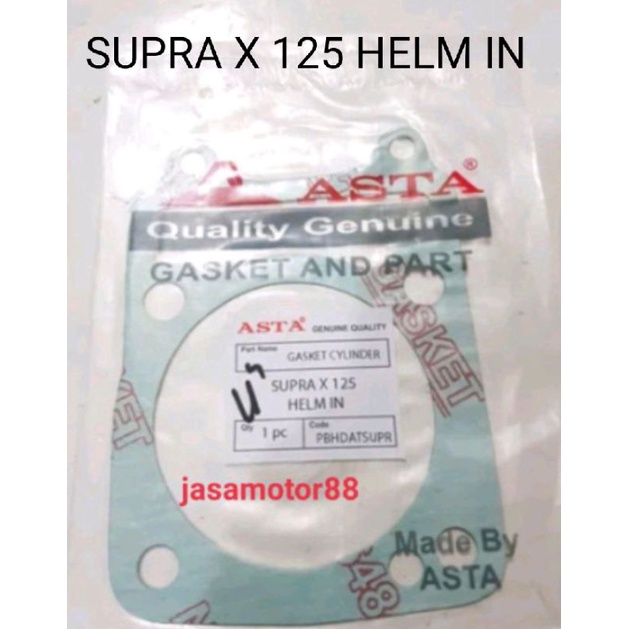 GASKET PAKING BLOK HONDA SUPRA X 125 FI HELM IN