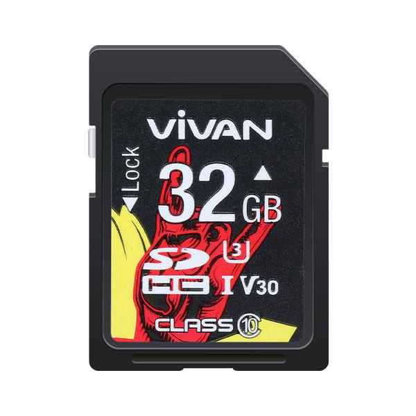 Vivan TF Card SD Card VS32 32GB High Speed SDHC Class 10 90MB/S  - Lifetime Warranty