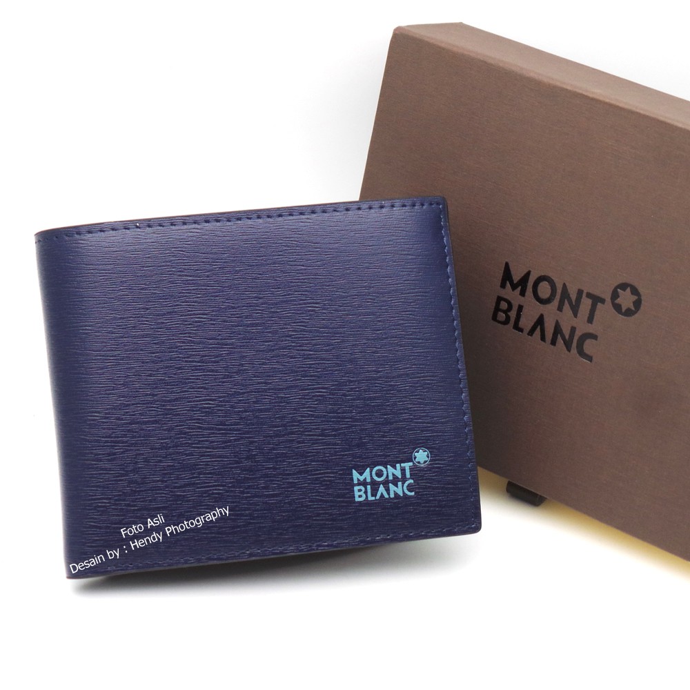 Dompet tidur pria kulit asli branded murah MONT BLANC