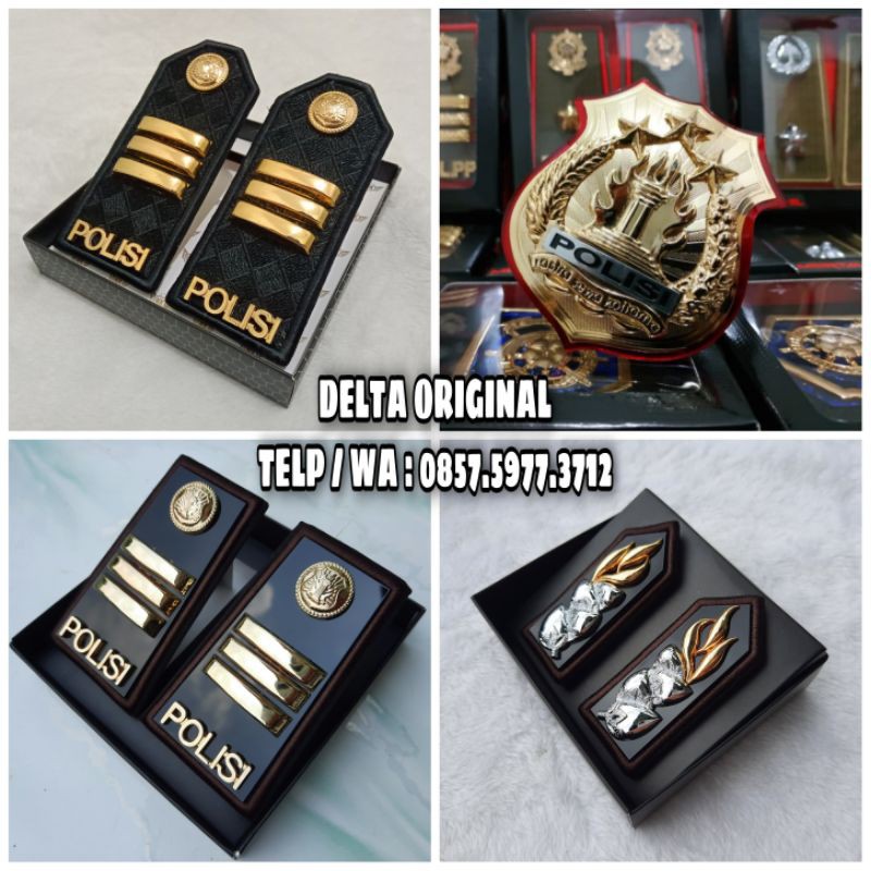 Pangkat Akp Polri + Pangkat Pdu Akp Polri + Monogram Polri + Kewenangan Polri Cembung