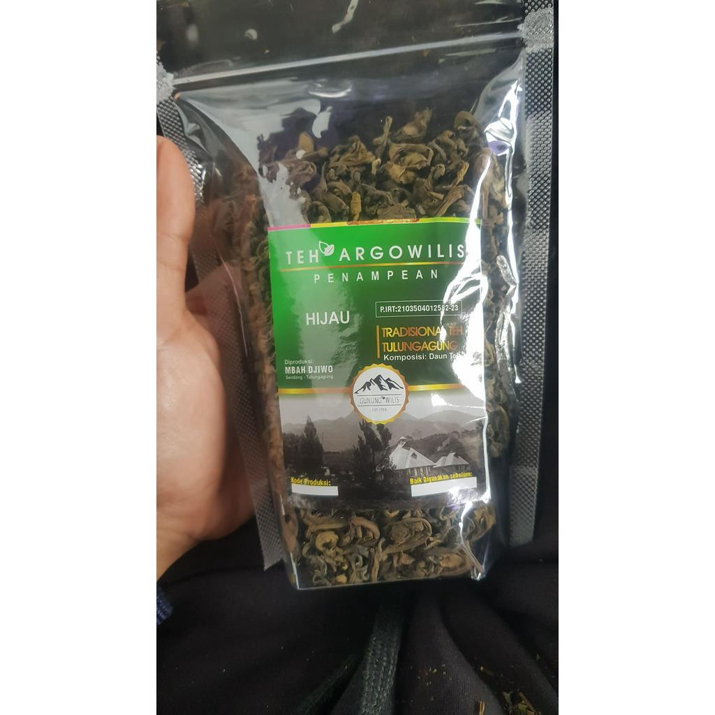 

daun teh hijau murni organik green tea berkualitas pabrik - 250gr