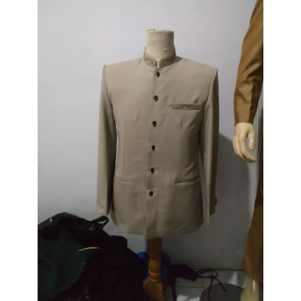 koko Jasko Jas koko Kerah saku tutup coklat susu  Istimewa