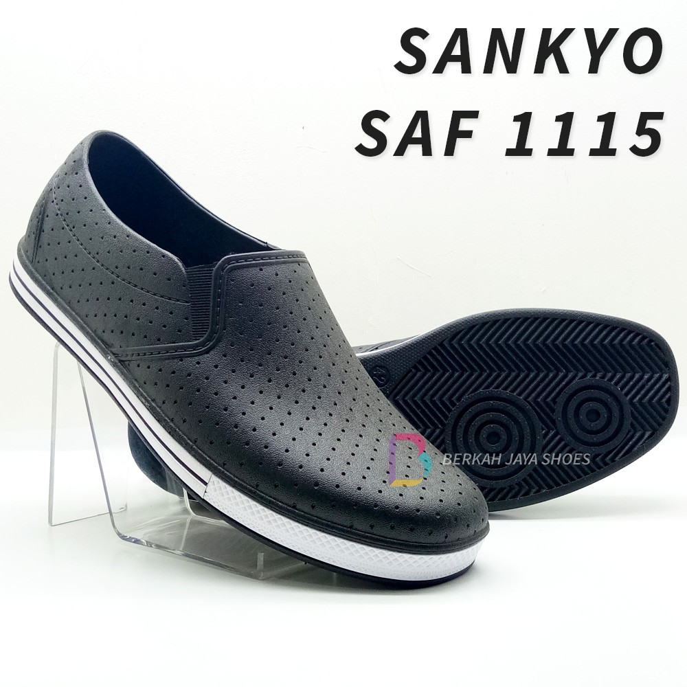 Sepatu Karet - Sepatu Karet Pria - Sepatu Pantofel Karet Pria Sankyo SAF 1115 - Anti Air &amp; Anti Slip