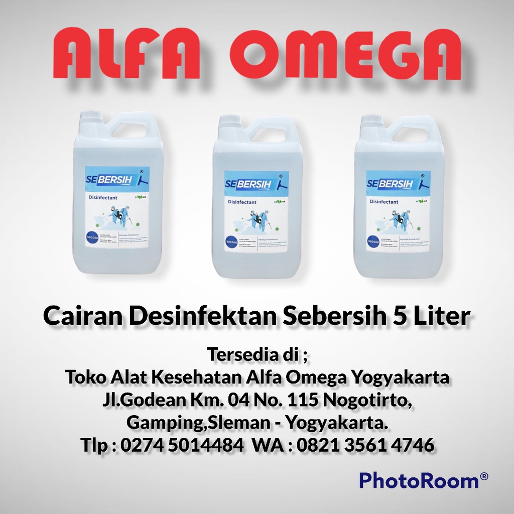 Cairan Desinfektan Sebersih 5 Liter