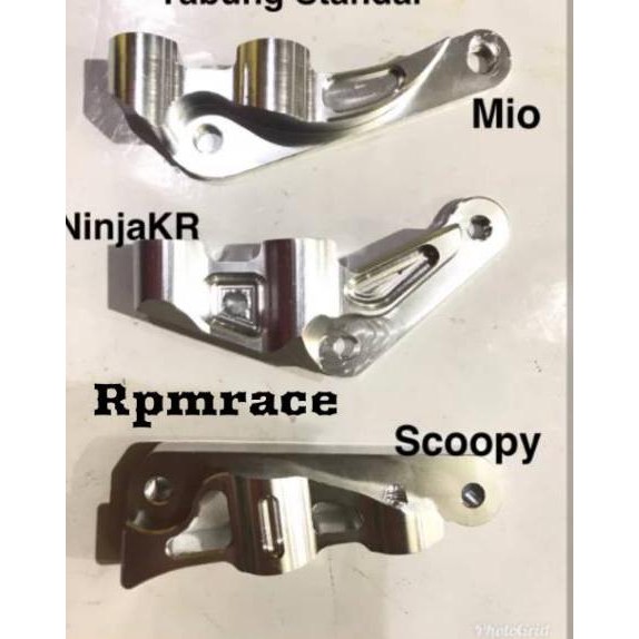 ♩ Breket Kaliper Brembo Monoblok Bracket Kaliper Brembo Monoblok Ninja R Ninja Rr Mio Beat Scopy ➪