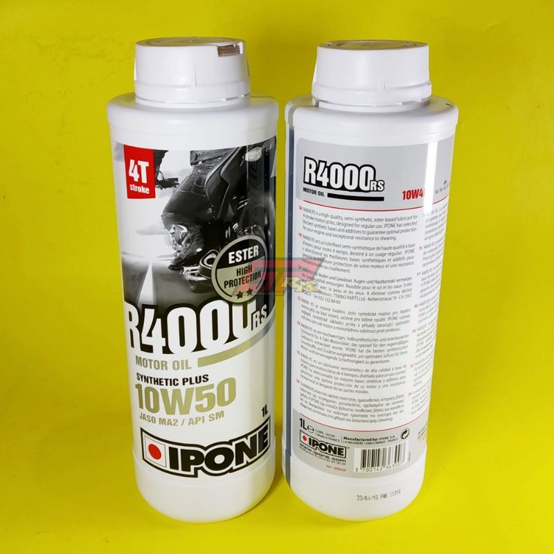 Oli Mesin Motor IPONE R4000RS 10W50 1L KTM Duke RC ADV CRF KLX 150 230 250 WR155