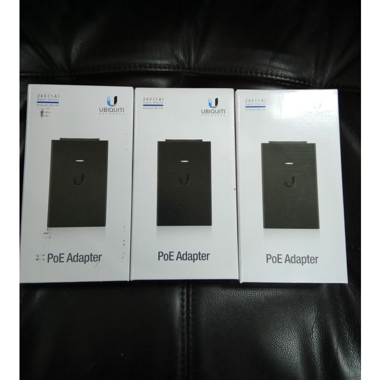 PoE Injector Gigabit 24v 1a ubiquiti