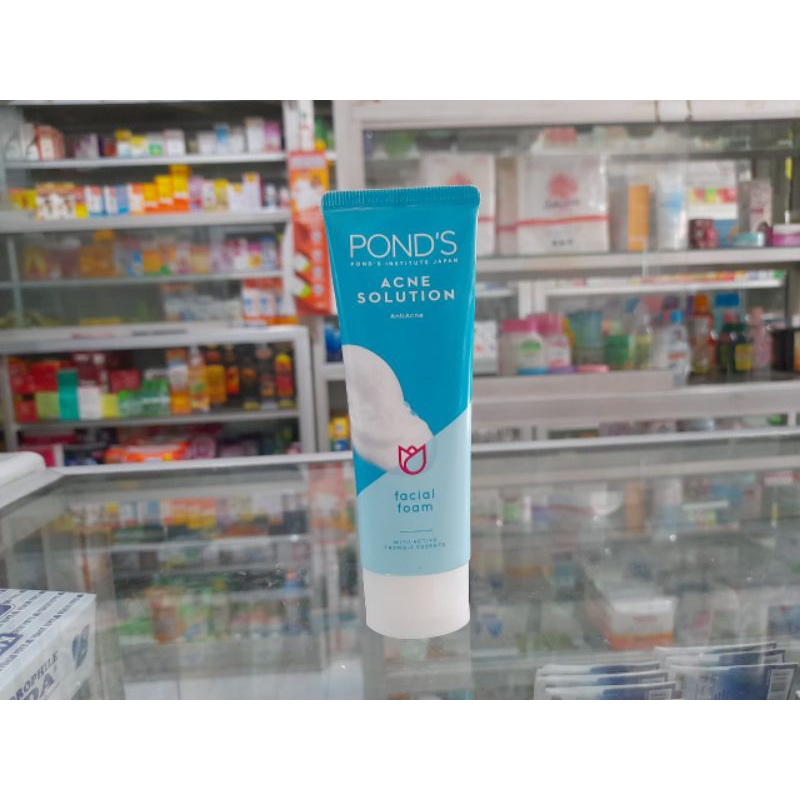 PONDS ACNE SOLUTION - ANTI ACNE FACIAL FOAM 50 G