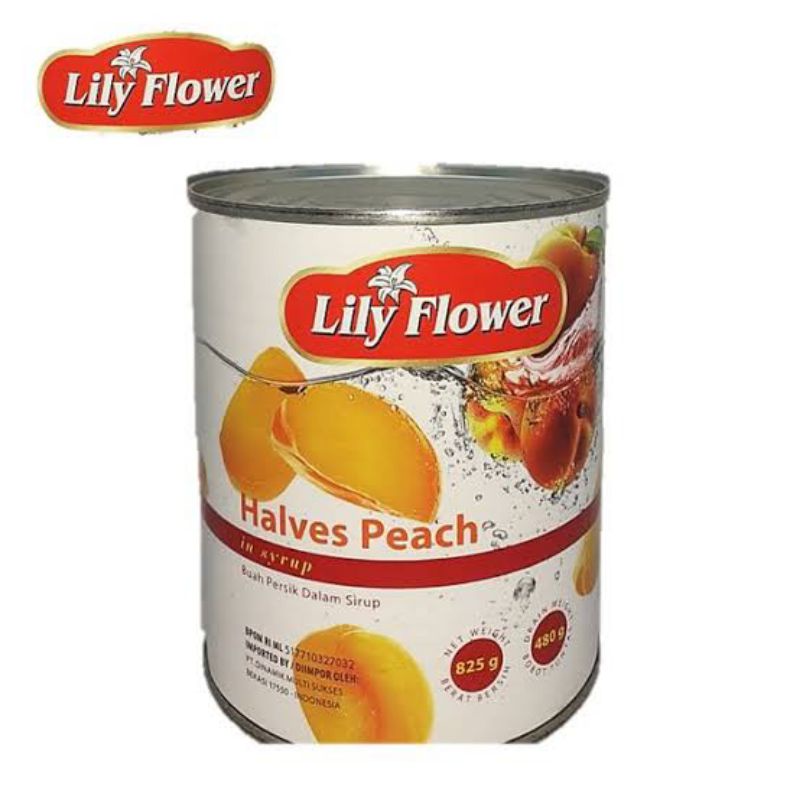 

Lily flower peach 420gr