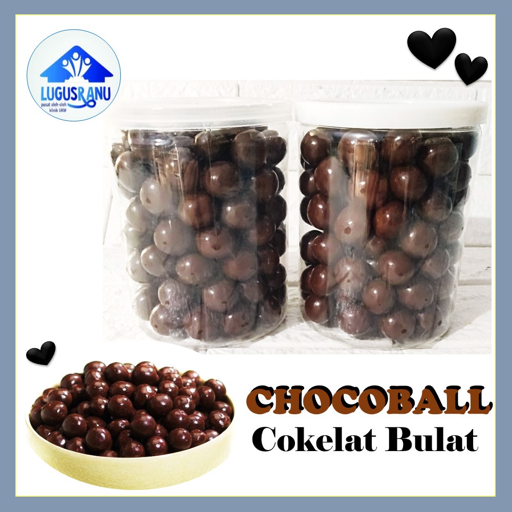 

ChocoBAll Bola Bola Chokelat Mini Manis Dan Empuk Camilan Cokelat Manis Bulat Mini