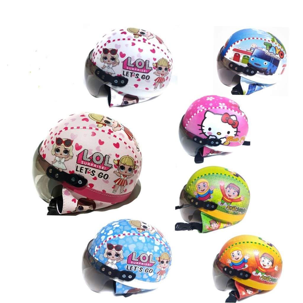 HELM ANAK printing lol anak muslim tayo gambar Shopee HELM ANAK printing lol anak muslim tayo gambar Shopee