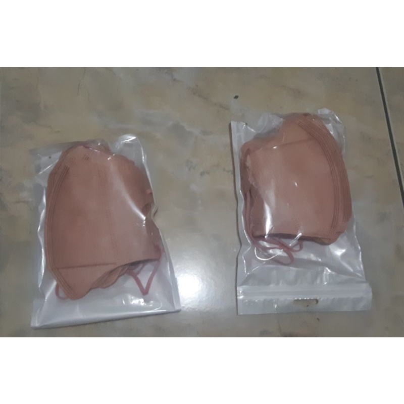 Masker Duckbill Warna Nude
