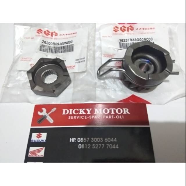 Gigi Selah Kick Starter Suzuki Nex Lets