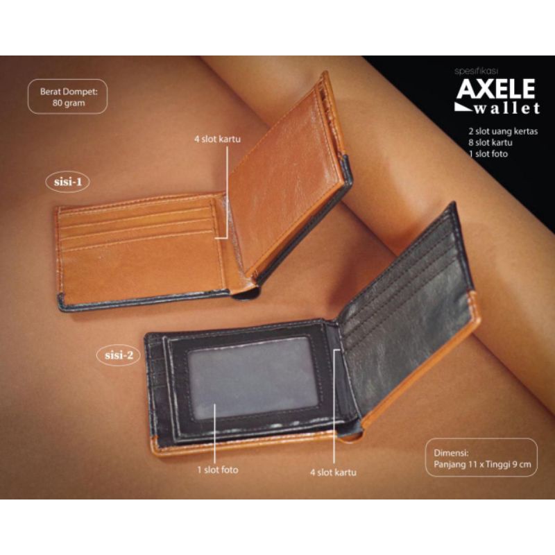 Ready Stok DOMPET AXELE by hody (siap kirim)