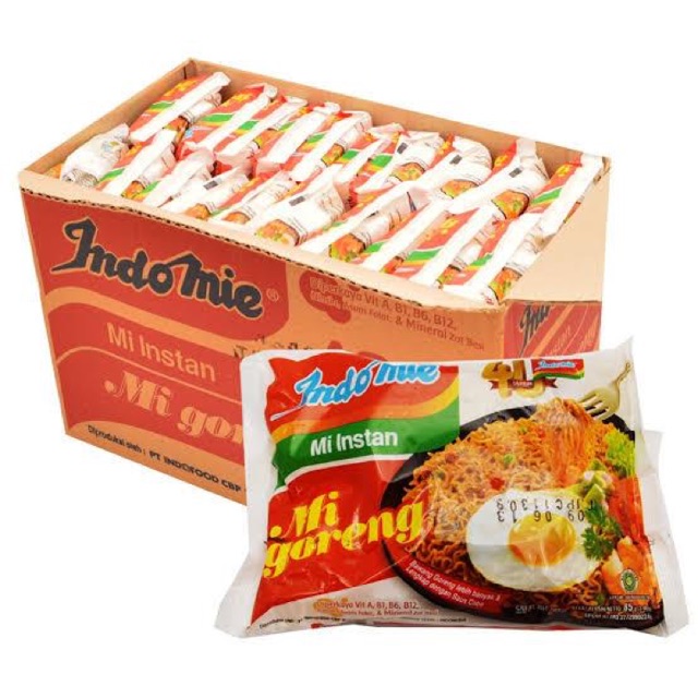 

Indomie goreng 1 dus/karton