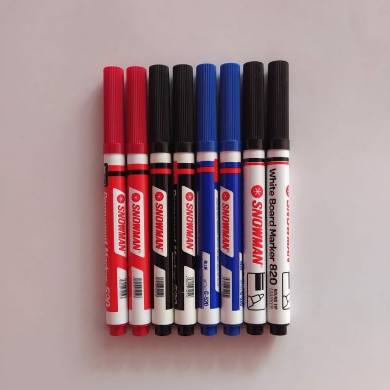 

Spidol Snowman Permanen - Sepidol Snowman G 520 - Permanent Marker 520