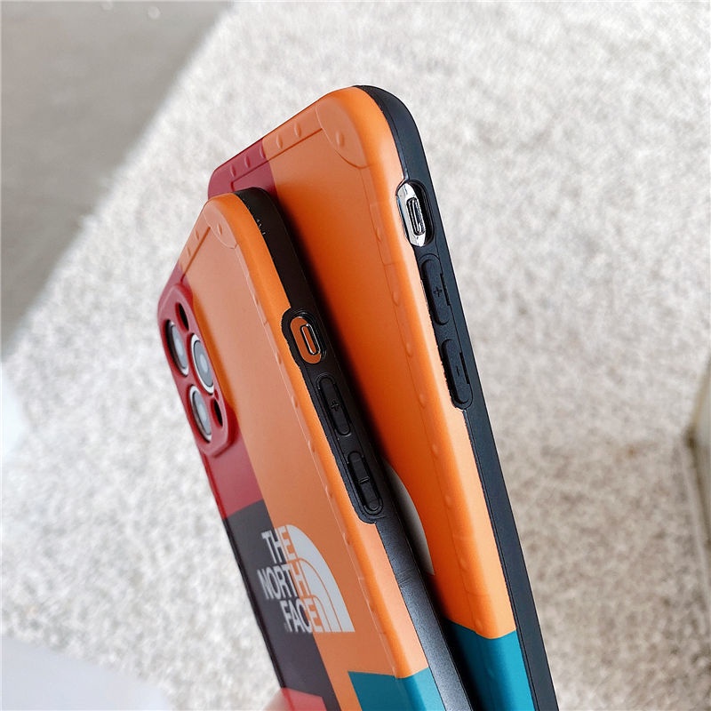 North Face Case Pelindung Handphone Shockproof Untuk IPhone 12 13 11 Pro Max X Xs Max Xr Bmp4